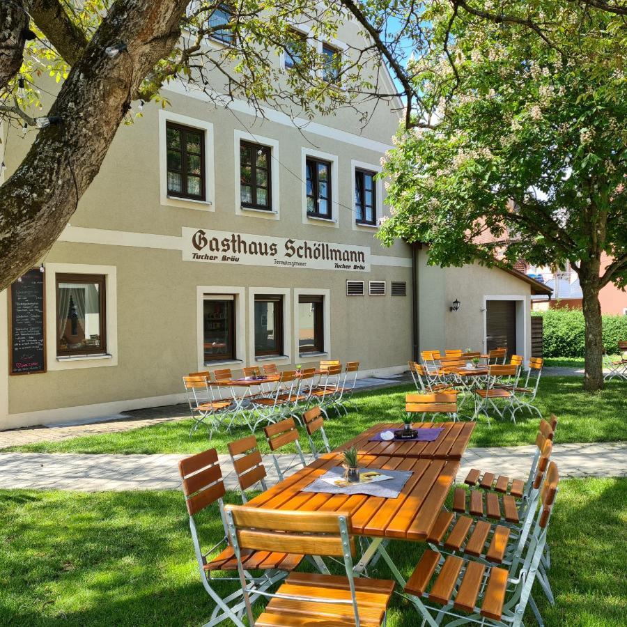 Gasthaus Schoellmann Feuchtwangen Exteriér fotografie