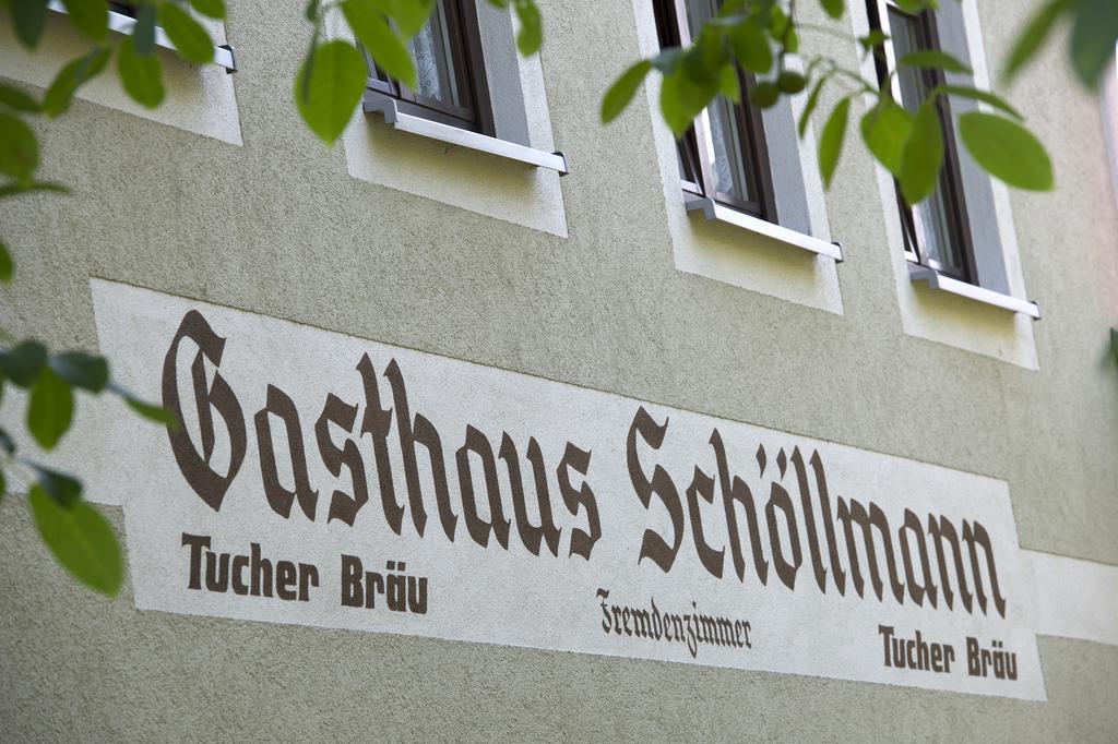 Gasthaus Schoellmann Feuchtwangen Exteriér fotografie