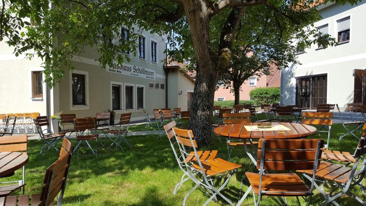 Gasthaus Schoellmann Feuchtwangen Exteriér fotografie